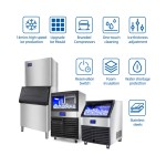 Ice Maker Machine Supplier - 110KG Commercial Electric