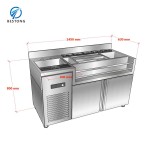 Cake Display Fridge Manufacturer - Bakery Chiller Showcase
