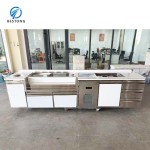 Professional Cocktail Station Supplier - Without Fridge Ice Crusher