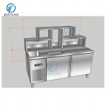 Mobile Cocktail Station Supplier - Portable Bartender Storage