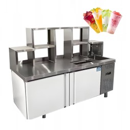 Boba Tea Station Factory - Customized Chiller Table Sink