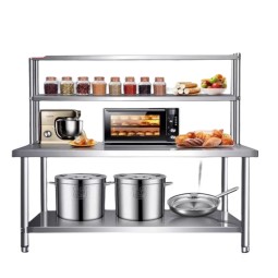 Stainless Steel Table Manufacturer - Customizable Over Shelf