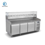 Pizza Making Table Supplier - Refrigerated Prep Workbench