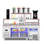Coffee Shop Equipment Supplier - Juice Counter Table Sink