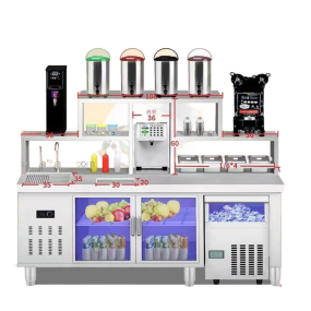 Coffee Shop Equipment Supplier - Juice Counter Table Sink