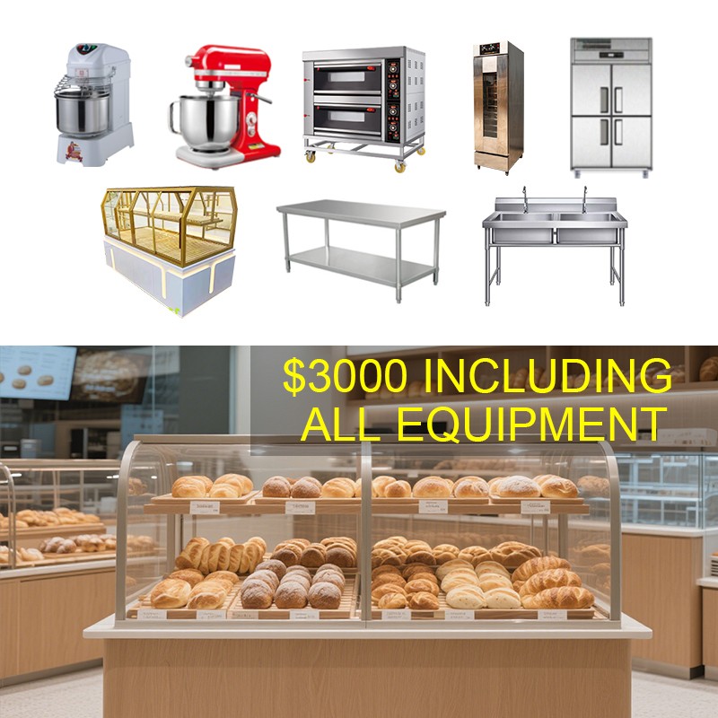 Bakery Equipment Set Factory - Baking Tools Necessary Items