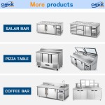 Workbench Refrigerator Manufacturer - Solid Door Under Counter