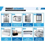 Stainless Steel Freezer Factory - Upright Refrigerator New Style