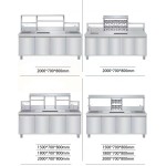 Boba Tea Station Factory - Customized Chiller Table Sink