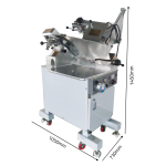 Frozen Meat Slicer Manufacturer - 14 Inch Automatic Vegetable