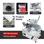 Automatic Meat Slicer Manufacturer - 13 Inch Horizontal Cutting