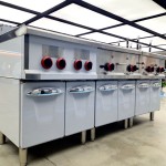 Stainless Steel Stove Manufacturer - Kitchen 4 Burner Griddle Oven