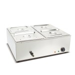 Electric Bain Marie Factory - Four Pans Food Warmer Equipment