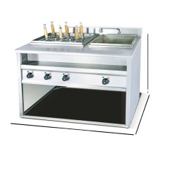 Gas Griddle Manufacturer - Flat Plate Even Fryer Restaurant