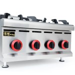 Gas Stove Manufacturer - Portable 6 Burner With Oven
