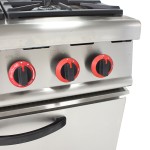 Gas Lava Rock Grill Supplier - Freestanding With Cabinet