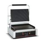 Electric Panini Grill Manufacturer - Double Plate Grooved Heavy Duty