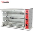 Gas Lava Rock Grill Supplier - Counter Top LPG Stainless