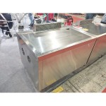 Gas Lava Rock Grill Manufacturer - Freestanding With Cabinet