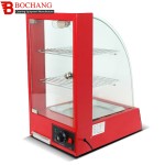 Electric Food Warmer Manufacturer - Curved Glass Restaurant