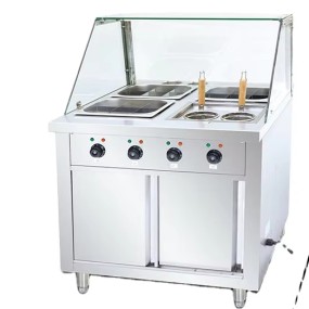 Electric Bain Marie Factory - Counter Top Four Pans Commercial