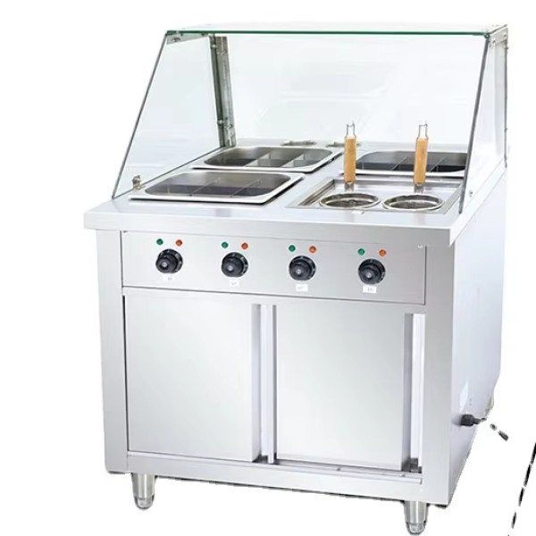 Electric Bain Marie Factory - Counter Top Four Pans Commercial