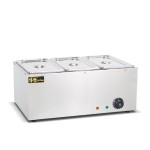 Electric Bain Marie Manufacturer - Table Top Two Pans Commercial