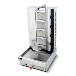 Chicken Kebab Machine Factory - Gas Automatic Professional
