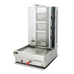 Shawarma Machine Supplier - 2 Burners Rotating Single