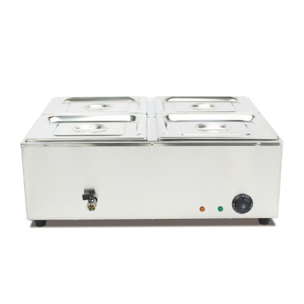 Electric Bain Marie Factory - Four Pans Food Warmer Equipment
