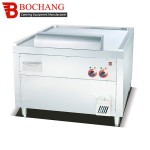 Gas Lava Rock Grill Manufacturer - Freestanding With Cabinet