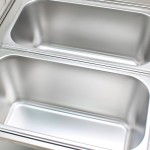 Electric Bain Marie Supplier - Six Pans Restaurant Warmer