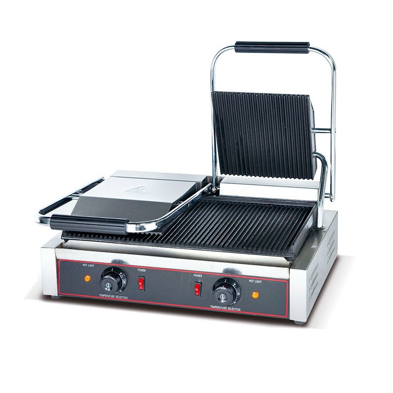 Electric Panini Grill Factory - Hot Selling Commercial Non-stick