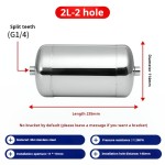 Air Reservoir Supplier - 2L Stainless Steel Vacuum Tank Buffer