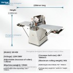 Dough Sheeter Supplier - Baking Factory Tabletop Commercial 450