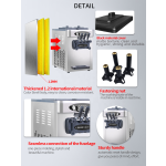 Soft Serve Machine Factory - Hot Sales Automatic for Hotels Food Shop