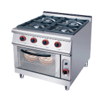 Commercial Gas Stove Supplier - Hot Sales 4 Burner Hotel Kitchen