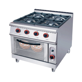 Commercial Gas Stove Supplier - Hot Sales 4 Burner Hotel Kitchen
