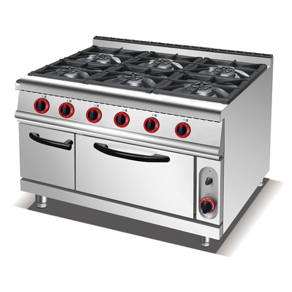 Commercial Kitchen Range Manufacturer - Hot Sales 4-Burner Gas Oven