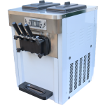 Soft Serve Ice Cream Factory - High Efficiency 3 Flavors Commercial