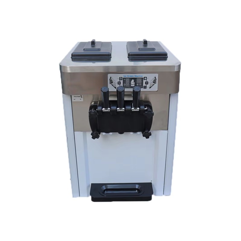 Commercial Ice Cream Manufacturer - New 18-22L/Hr 3 Flavors Milk