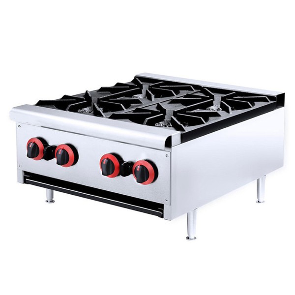 Gas Range Supplier - Best Sale Commercial 4-Burner Countertop