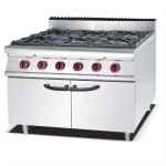 Gas Cookers Manufacturer - 2025 Popular Commercial 6 Burners