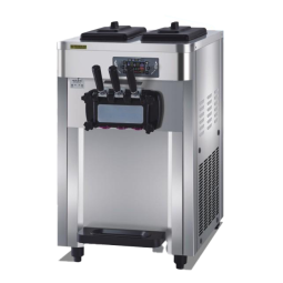 Ice Creme Machine Supplier - Commercial Automatic Three Flavors Table