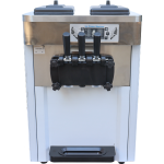 Soft Serve Ice Cream Factory - High Efficiency 3 Flavors Commercial