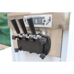 Soft Serve Ice Cream Factory - High Efficiency 3 Flavors Commercial