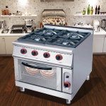 Gas Stove Factory - Hot Sales 4 Burner Commercial Restaurant CE