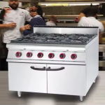 Gas Cookers Manufacturer - 2025 Popular Commercial 6 Burners