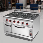 Commercial Gas Range Manufacturer - Stainless Steel 6 Burners Kitchen