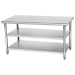 Mobile Work Table Manufacturer - Commercial Stainless Steel 1.2m